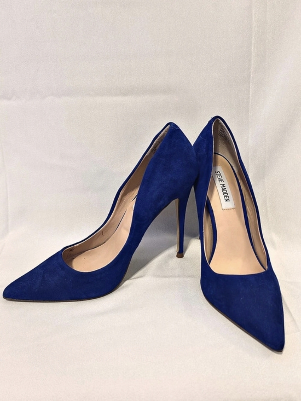 Steve Madden Daisie Pointed Toe Pumps in Blue